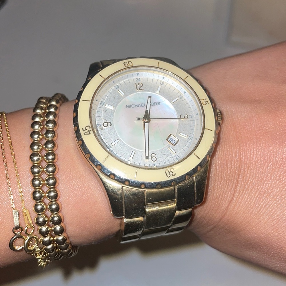 Michael Kors Woman’s Gold Watch